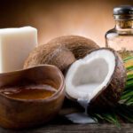 olio di cocco per l'uomo