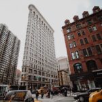 Il Flatiron Building di New York, detto "Ferro da Stiro". Photocredit -jimmy-teoh-da Pexels