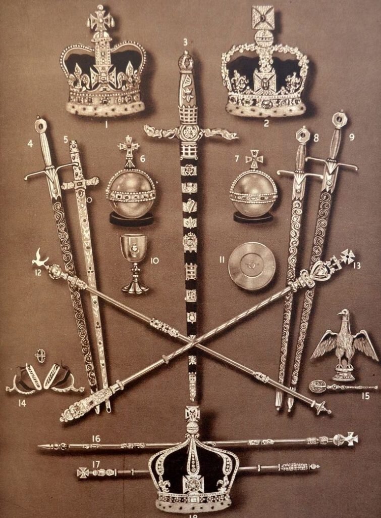 Incoronazione di Carlo III, insegne regali. Photocredit rainews.it Getty Images