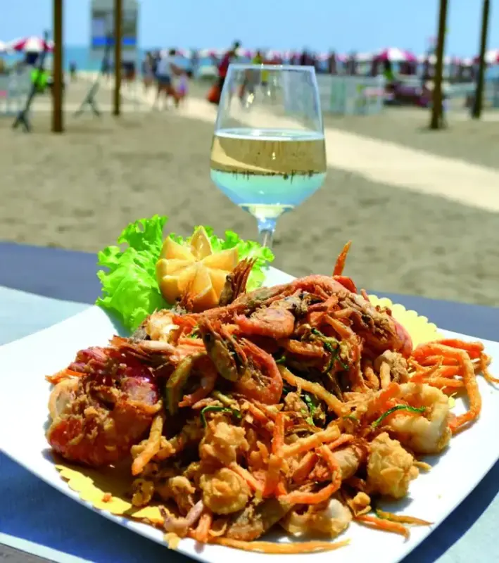 Prosecco DOC e Fritturina di Mare