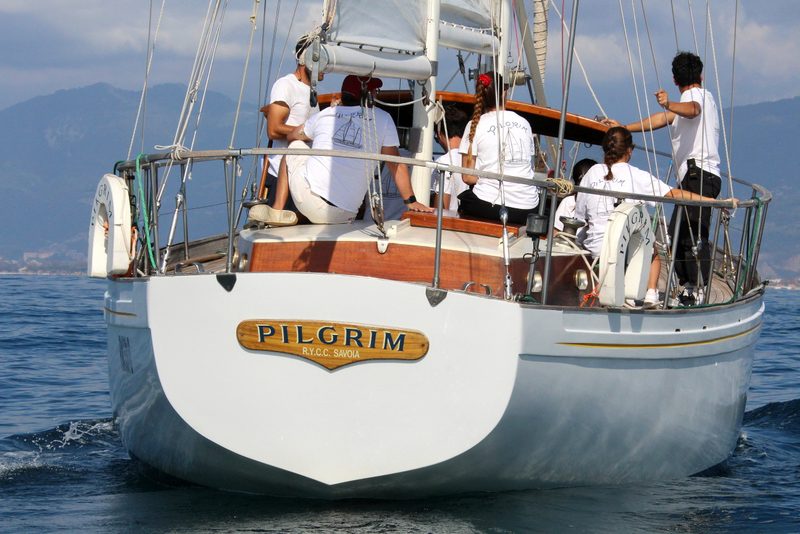 vela d'epoca italiana pilgrim