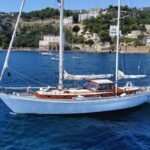 scafo a vela d'epoca pilgrim