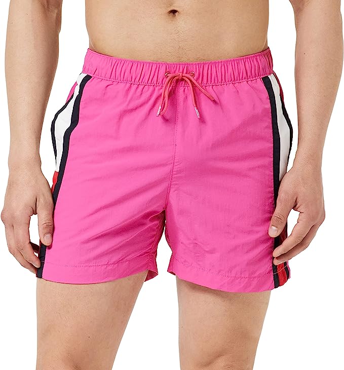 Costume Uomo a pantaloncino Brand Tommy Hilfiger Magenta