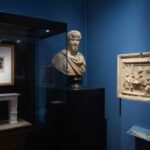 Alcune immagini della mostra “Pecunia non olet” dedicata alla finanza dell’Antica Roma agli Uffizi di Firenze