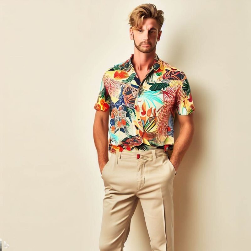 I 4 Outfit Estate 2023 selezionati da MoltoUomo.it per sfoggiare il tuo stile stile con una camicia hawaiana