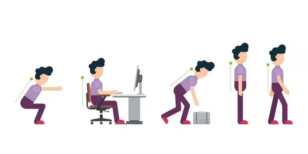 Al giorno d'oggi, a causa dei telefonini, i computer ed ai lavori sedentari, si tende troppo spesso a trascurare una corretta postura.