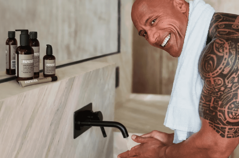 Dopo LeBron James, anche The Rock si lancia nel mondo del beauty per uomo