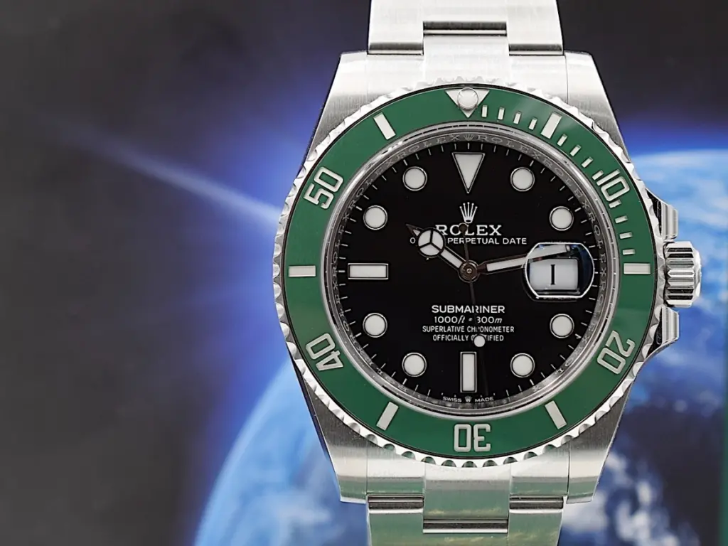 rolex submariner starbucks
