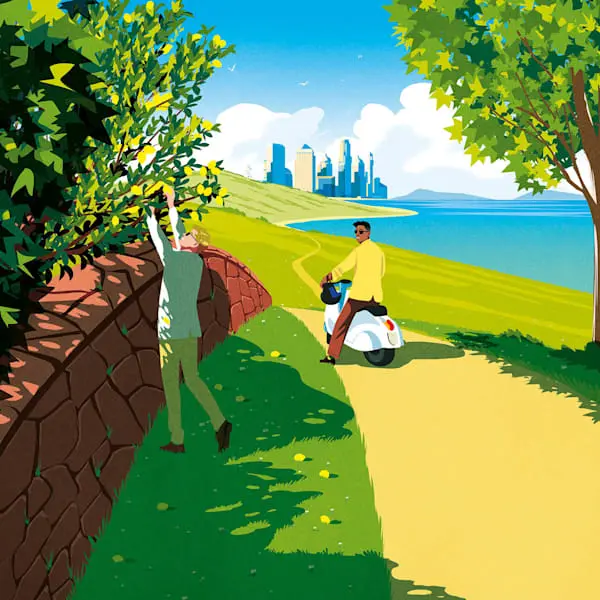 PITTI LEMON: la Freschezza Estiva Trasforma Pitti Immagine in una Citrus City