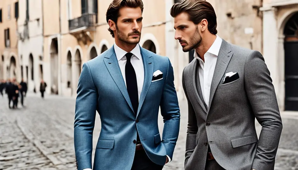 Abiti sartoriali per uomo