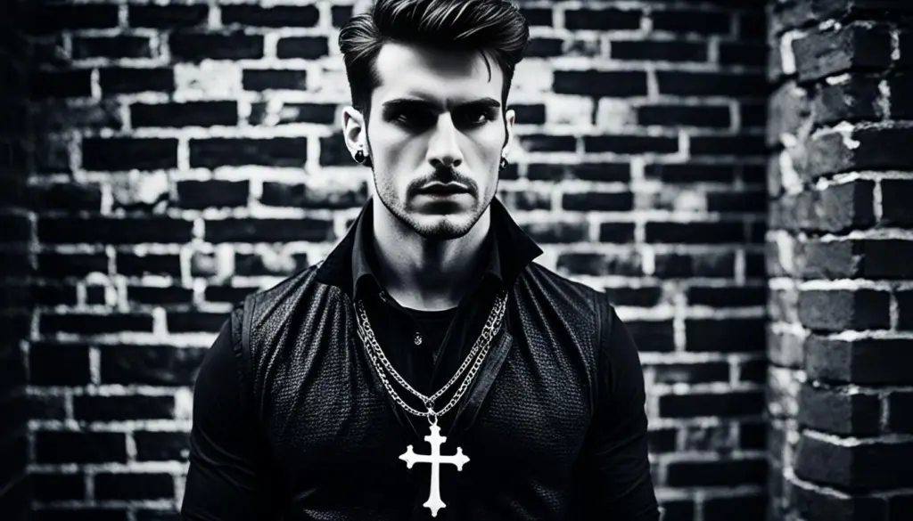 Collana Croce Gotica Uomo