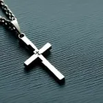 Collana a Croce da Uomo