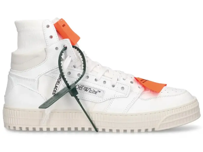 Off-White 3.0 Polo Suede-Trimmed Leather Sneakers