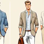 Abbigliamento maschile business casual