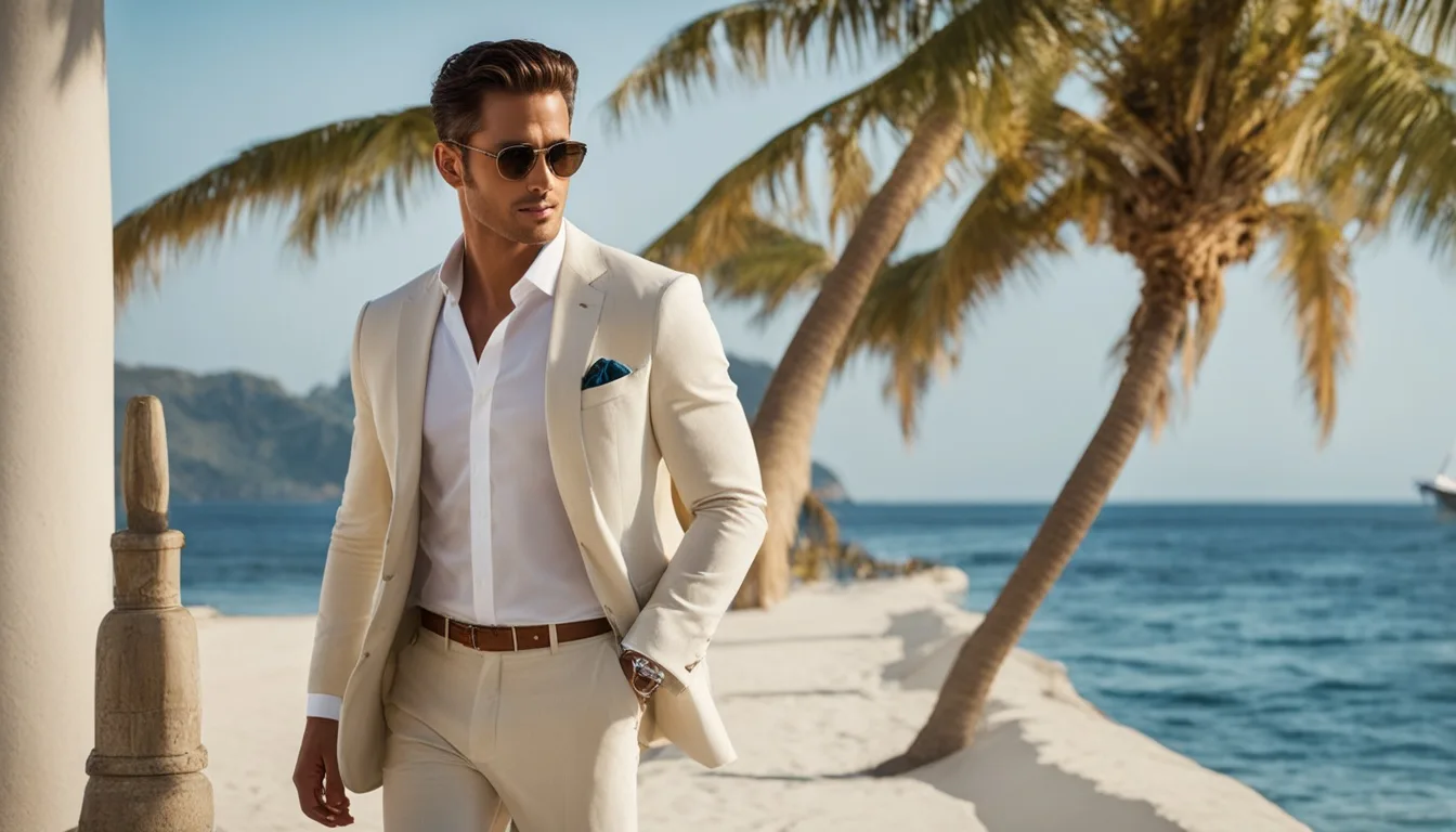Abiti estivi eleganti per uomo