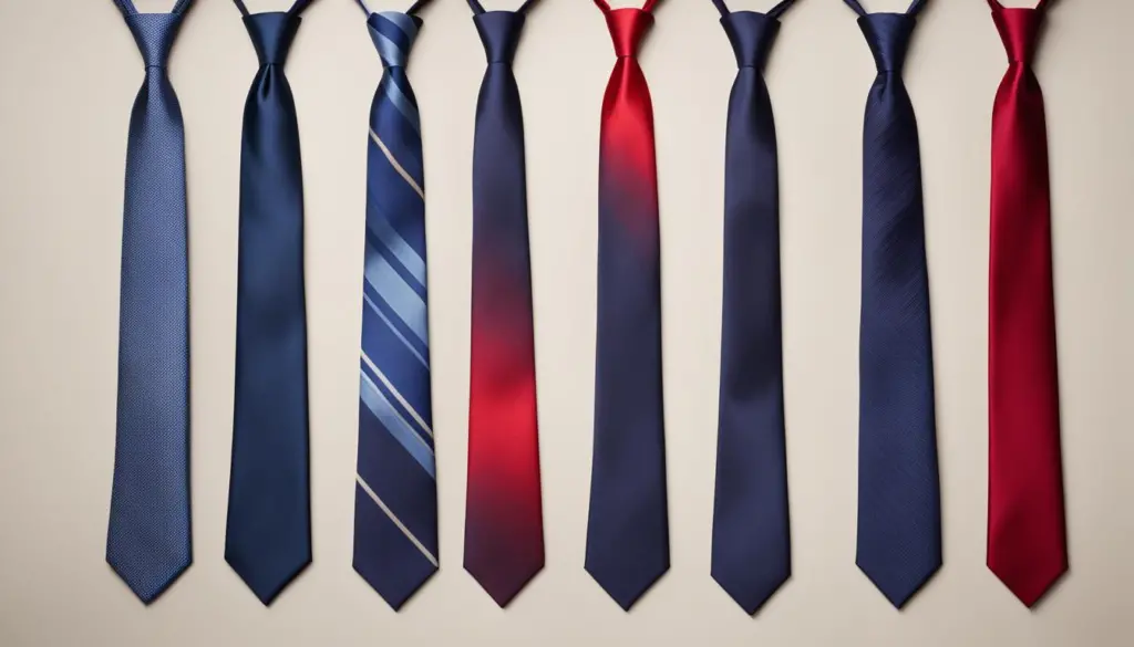 Cravatte eleganti a tinta unita