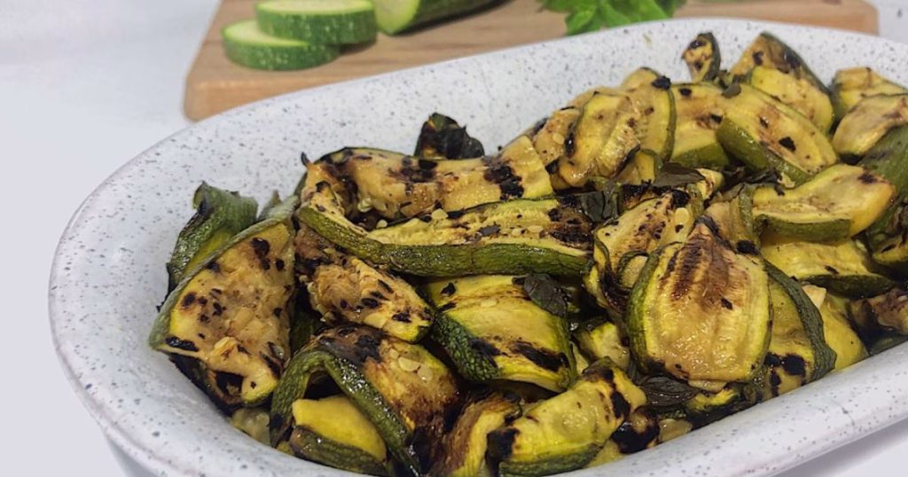 Zucchine Grigliate con Menta