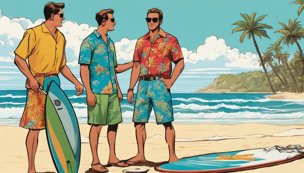 camicie uomo spiaggia vita all'aria aperta