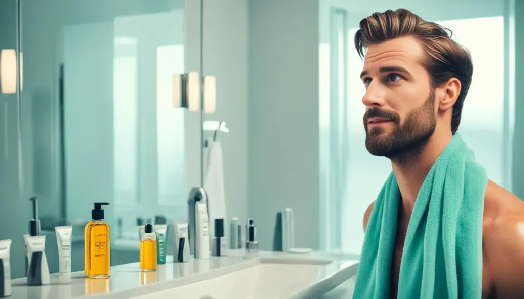 Cura della barba e skincare maschile