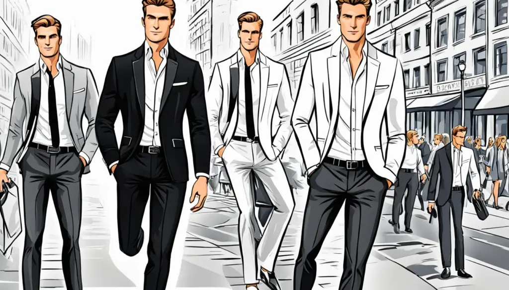 Outfit uomo bianco e nero: l’eleganza senza tempo. Outfit uomo bianco e nero