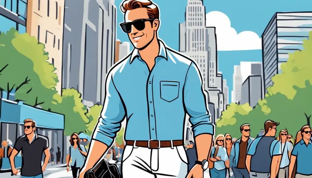 Outfit uomo con jeans bianchi