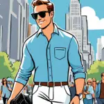 Outfit uomo con jeans bianchi