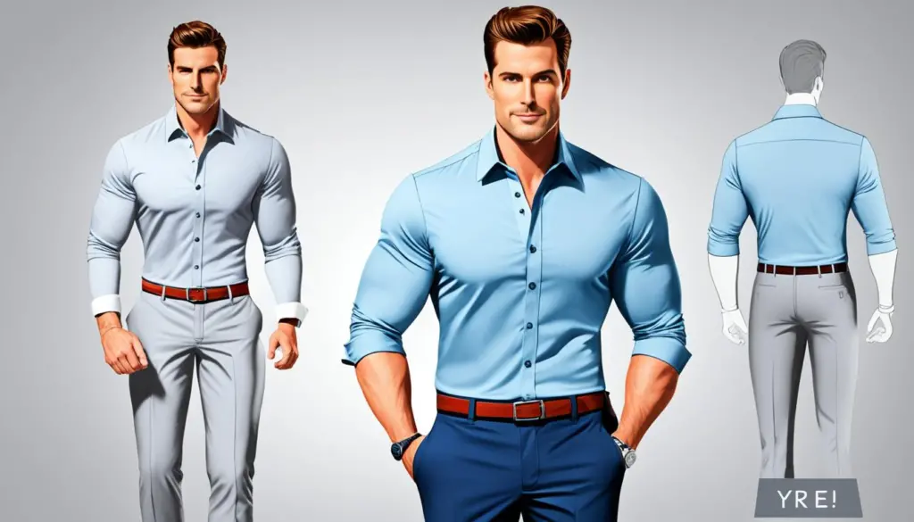 Camicia slim fit da uomo: stile e comfort. camicia slim fit da uomo