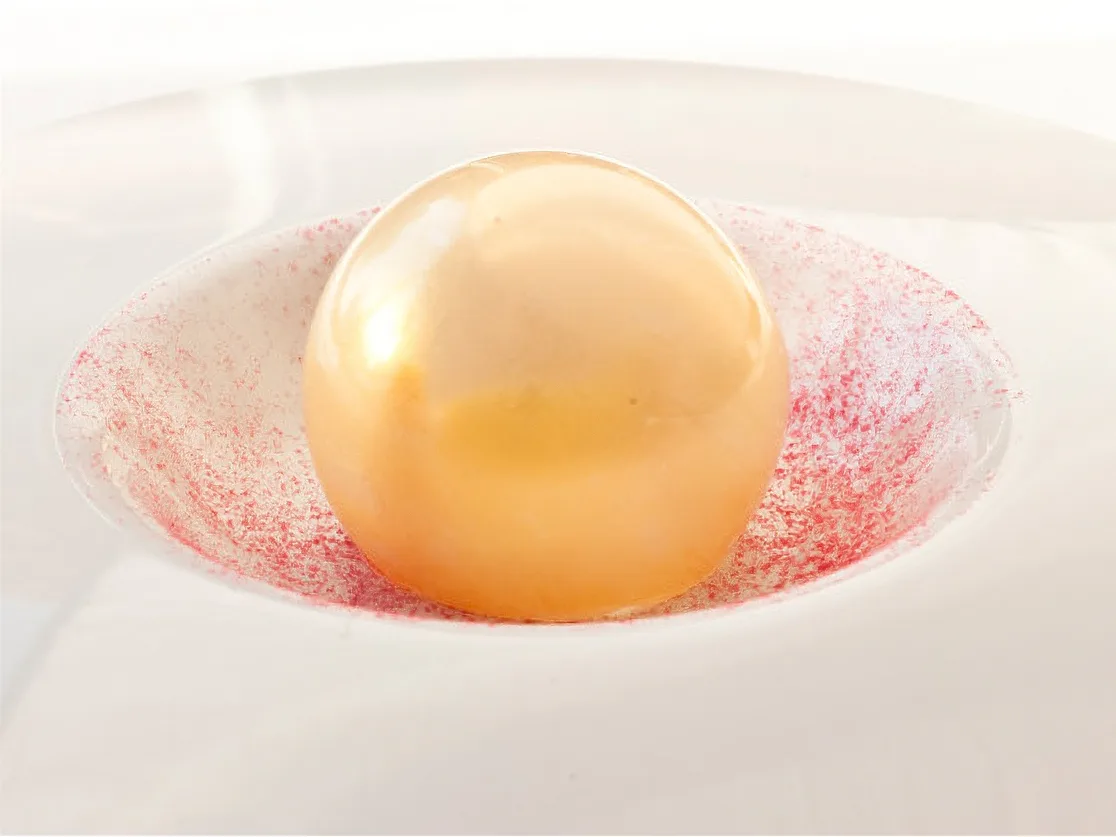 Sfera di Pandoro Semifreddo con Mousse al Cioccolato Bianco - Chef Giuseppe D’Aquino