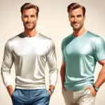 magliette in seta da uomo