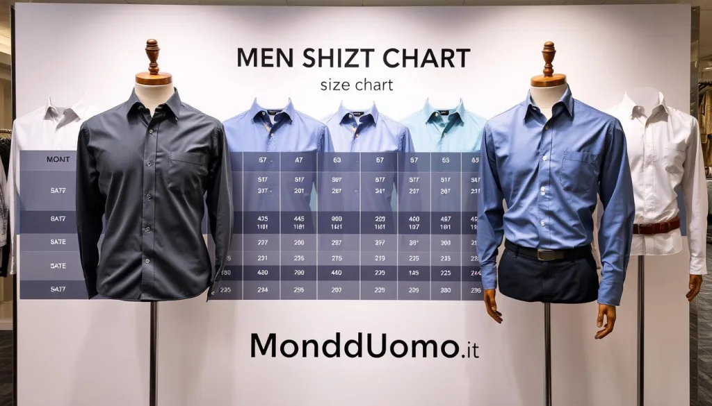 Guida alle Taglie per Abbigliamento per uomo