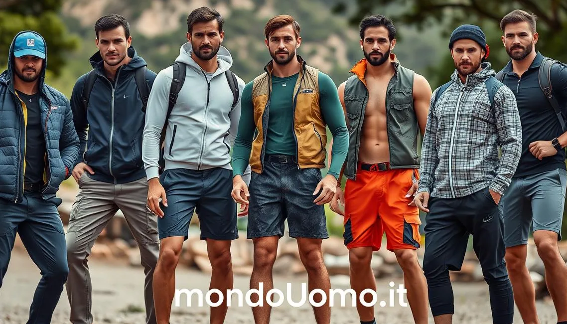 Guida alle Taglie per Sport e Outdoor per uomo Guida alle Taglie per Sport e Outdoor per uomo