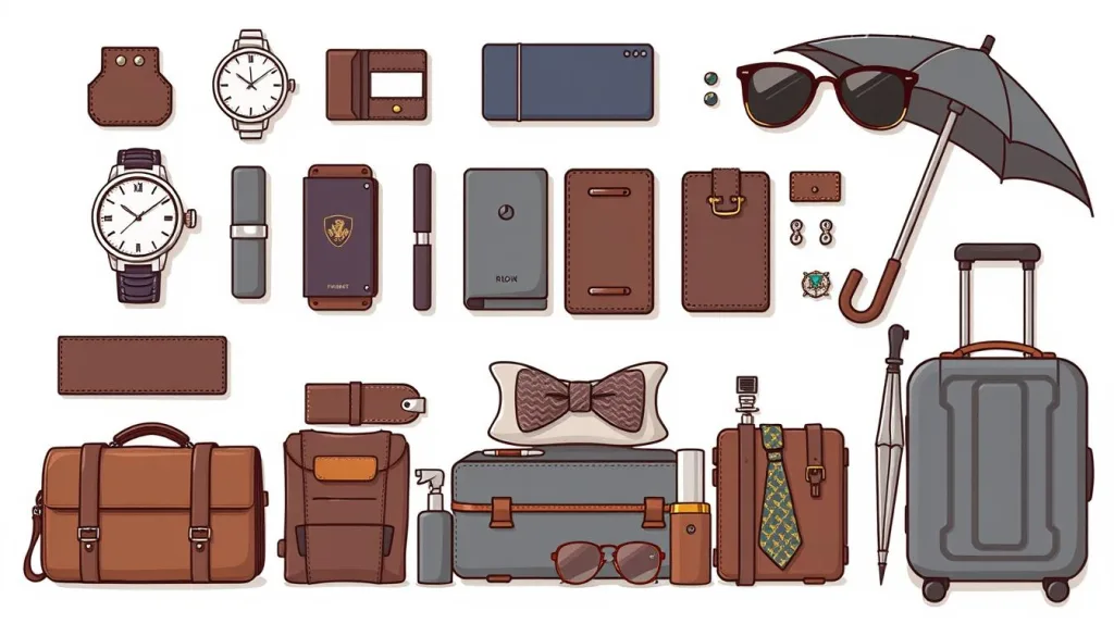 Viaggiare con stile: 12 accessori di lusso essenziali per l’uomo d’affari. accessori da viaggio di lusso uomo