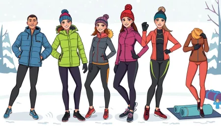 Fitness Invernale: 6 Outfit Tecnici e Alla Moda per l’Allenamento al Freddo. Fitness Invernale