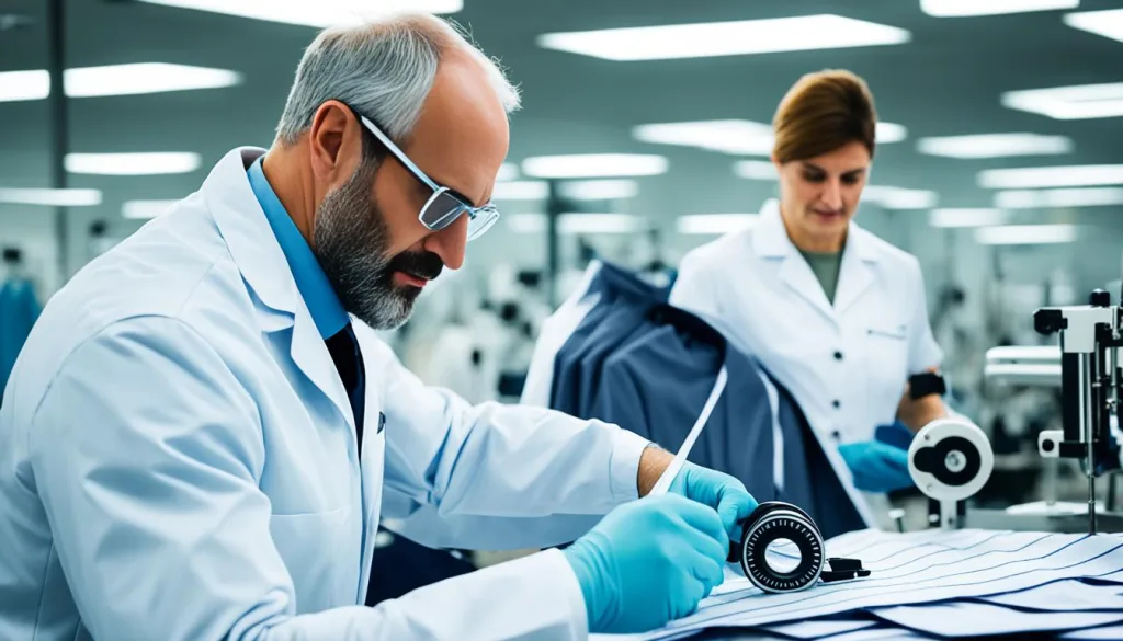 controllo produzione moda uomo