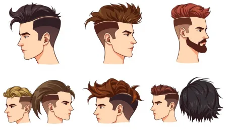 Capelli Medi Maschili: 10 Tagli Moderni per Ogni Tipo di Viso. migliori tagli di capelli di media lunghezza uomo