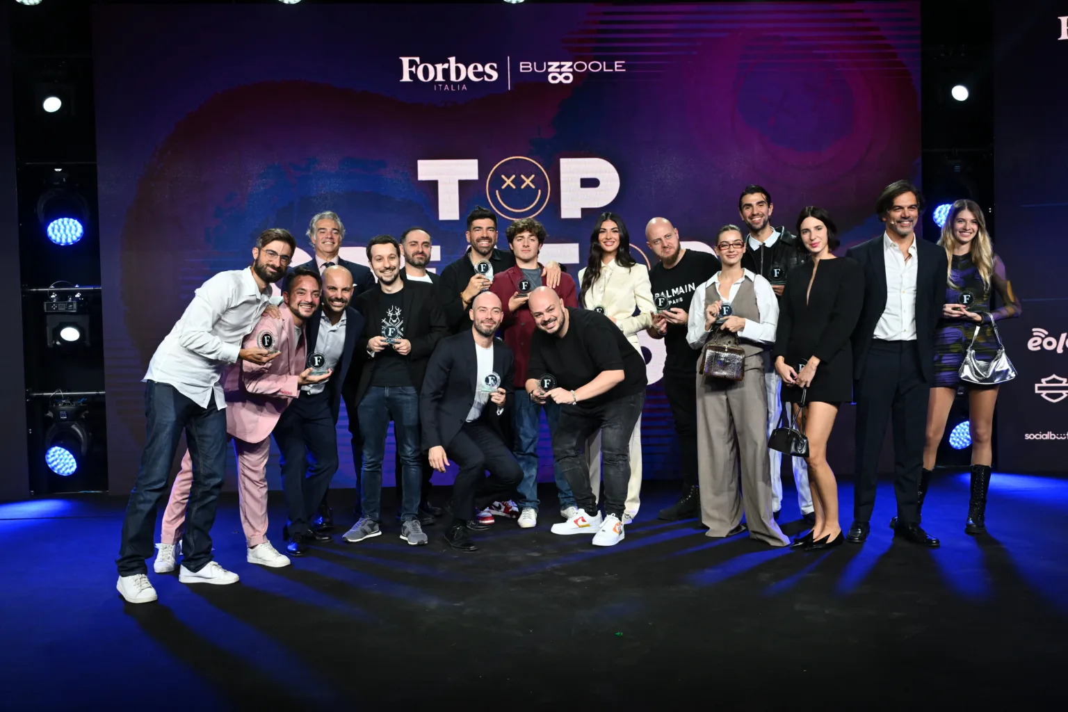 Buzzoole e Forbes Italia premiano i top creator italiani del 2024