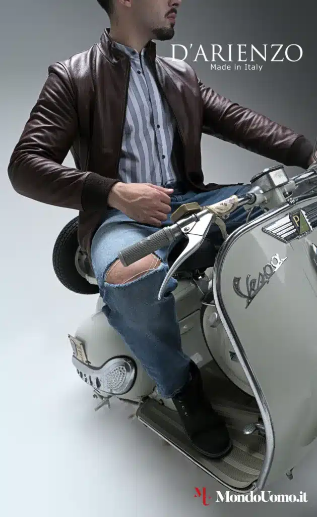bomber giacche in pelle D'Arienzo Collezioni