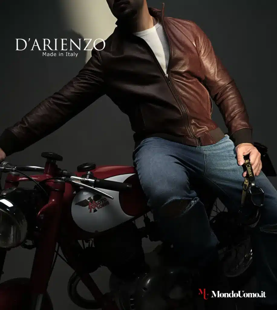 bomber giacche in pelle D'Arienzo Collezioni