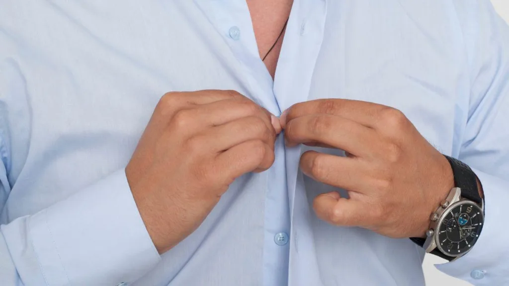 Camicia con bottoni in tessuto Oxford