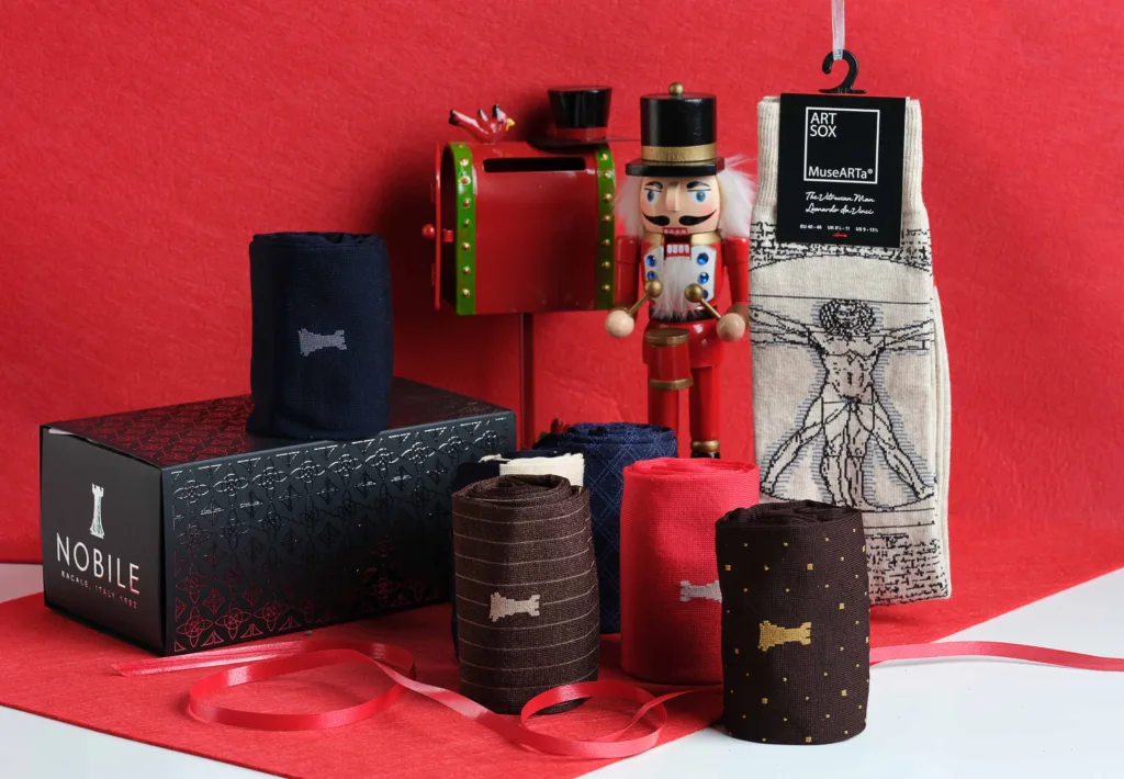 Tutta la qualità dei calzini Nobile con una incredibile offerta natalizia. la qualità dei calzini Nobile con una incredibile offerta natalizia