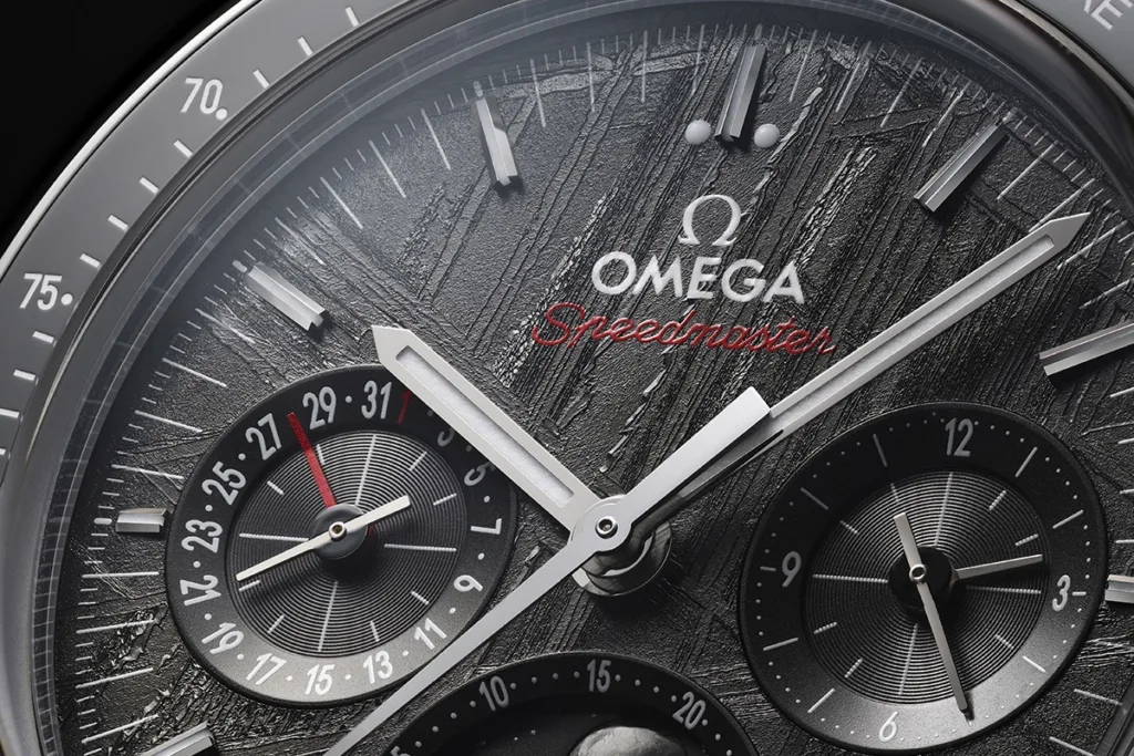 Omega Speedmaster Moonphase Meteorite | omegawatches.com