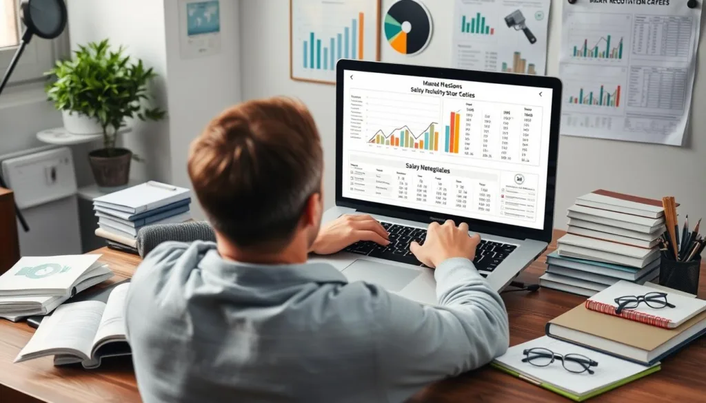 Ricerca di mercato per negoziazione stipendio