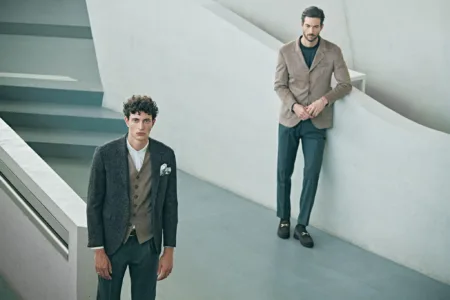 Nel panorama del menswear italiano, pochi nomi riescono a coniugare tradizione e innovazione con la stessa naturalezza di Elio Evan