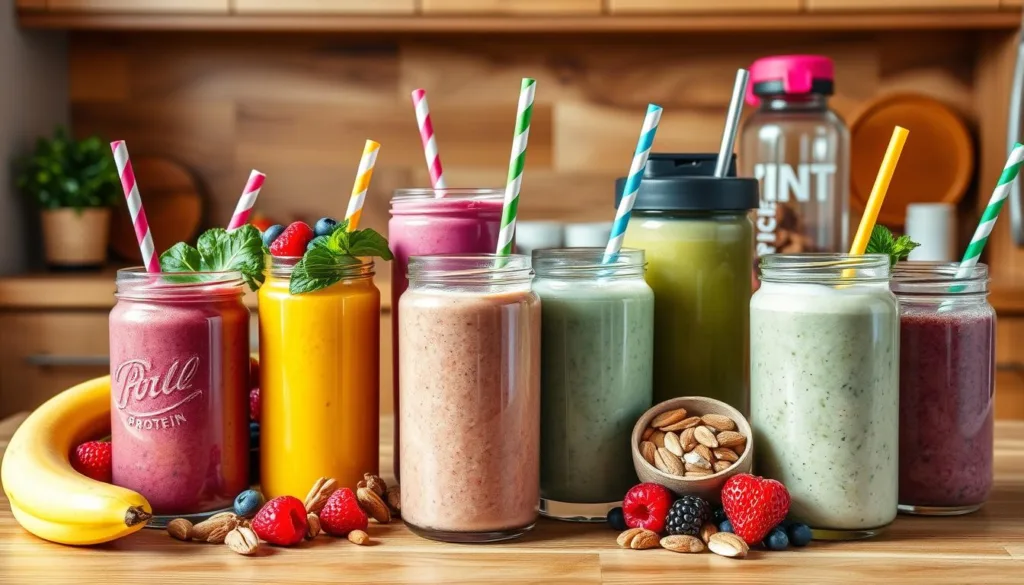 I migliori frullati proteici per uomini per aumentare la massa muscolare. migliori frullati proteici