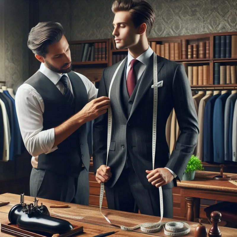 Sartoria su Misura vs Abiti Prêt-à-Porter: Un Confronto per l'Uomo di Classe