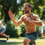 allenamento estivo uomo