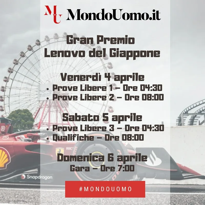 Il Gran Premio del Giappone 2025 è alle porte, e il circuito di Suzuka si prepara a regalare emozioni uniche agli appassionati di Formula 1.