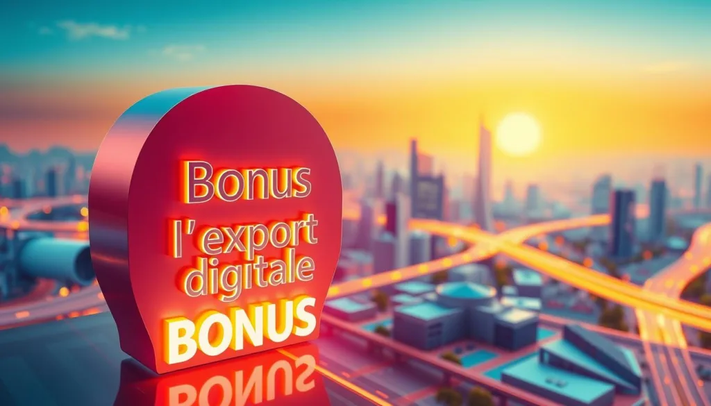 bonus per l’export digitale