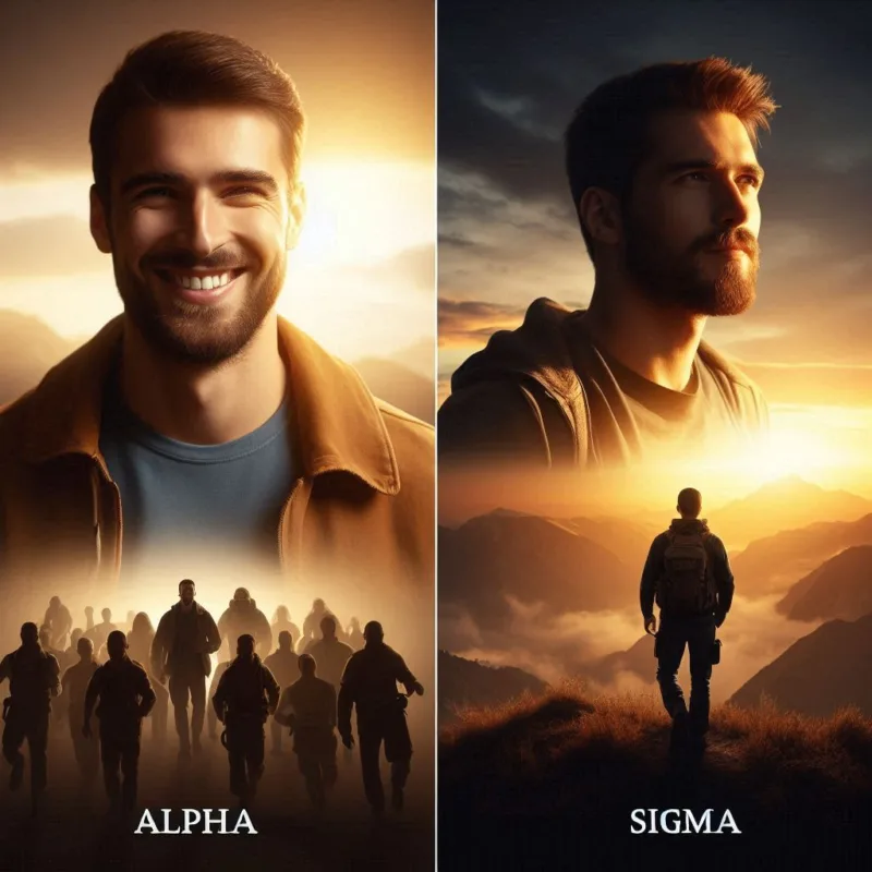 Uomo Alpha e Uomo Sigma: Scopri Chi Sei Davvero