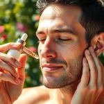 cura pelle uomo estate